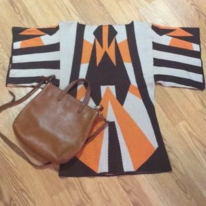 Geometric Sweater Dress